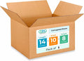 Medium Moving & Shipping Boxes 14 x 10 x 8 in (5-Pack) - Extra
