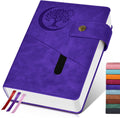 365 Page Thick Lined Journal Notebook A4 Large - Year of Daily Pages