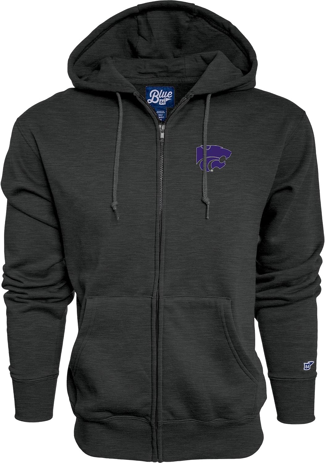 Kansas State Wildcats Men's Full Zip Hoodie for Team Pride