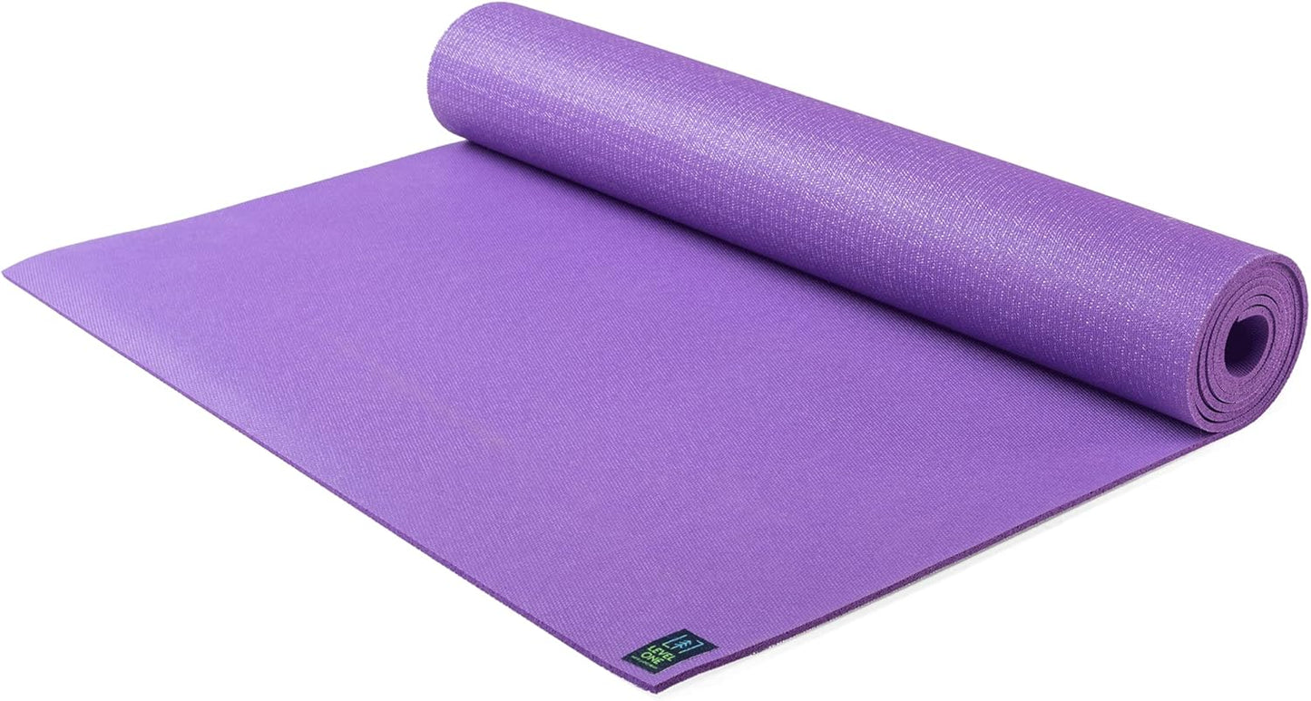 JadeYoga Level One Mat - Secure Grip & Comfort for Beginners