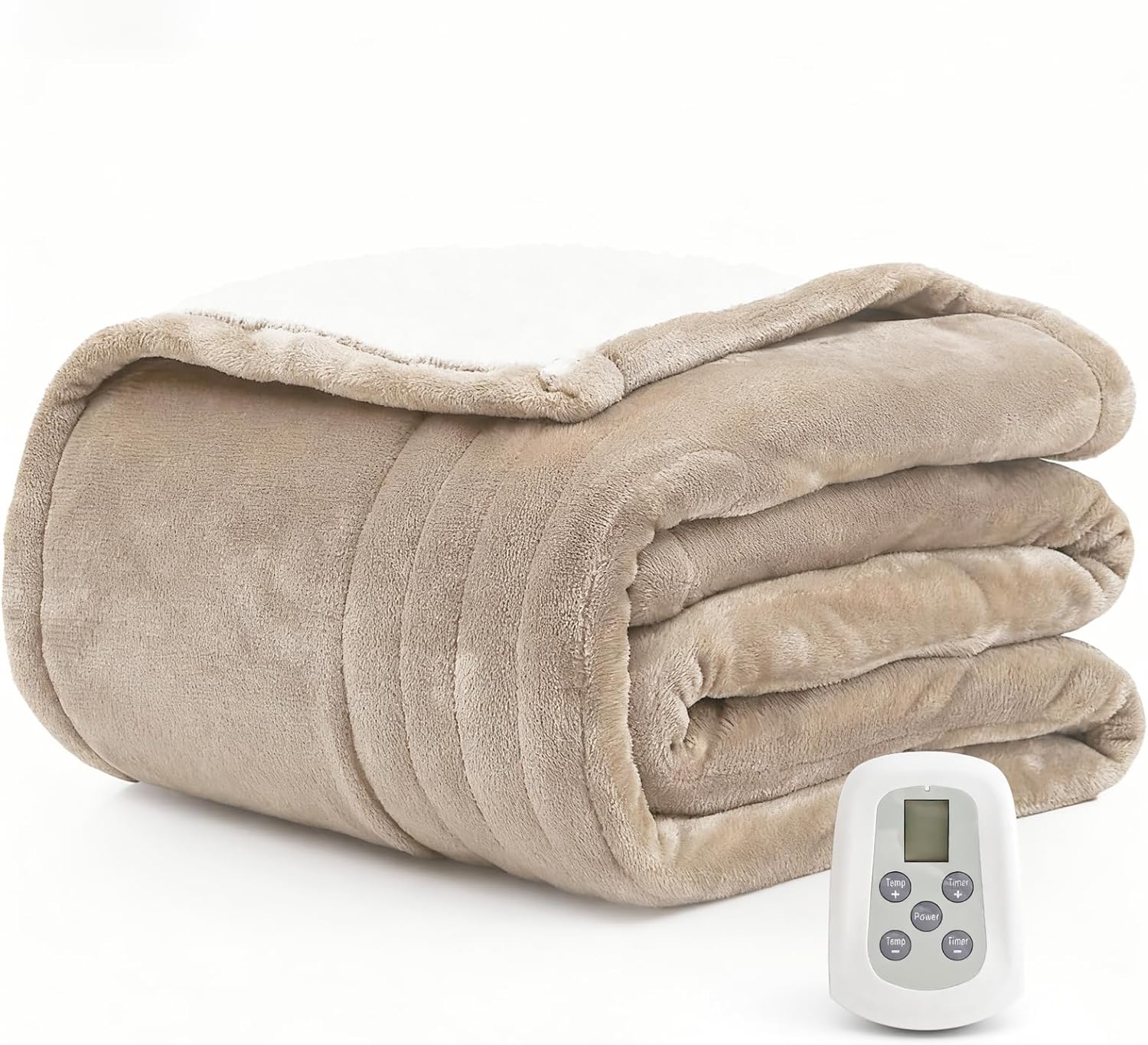 Heated Blanket Electric Blanket Twin 62in x 84in Fast Heating