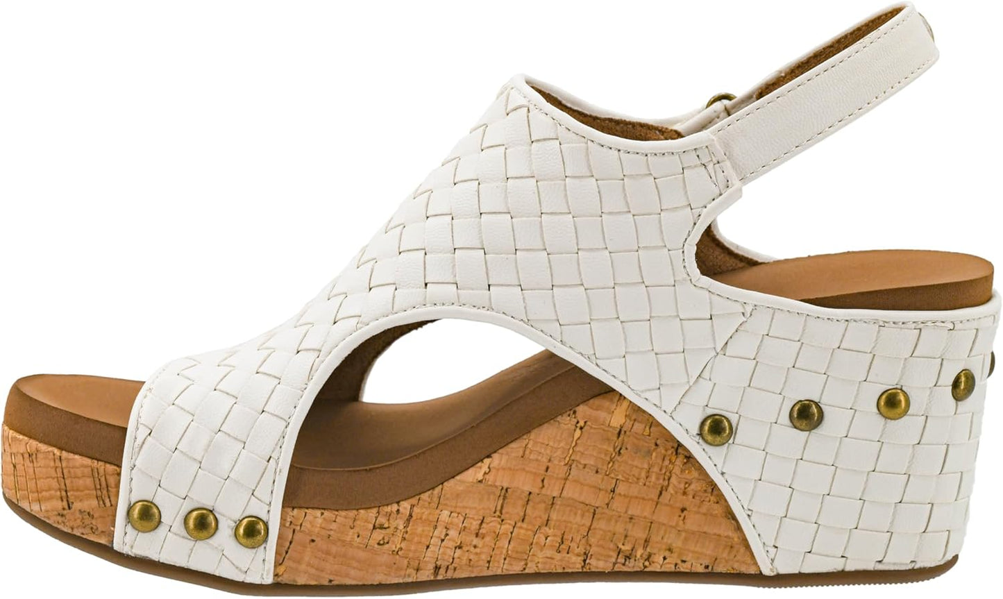 Corkys Footwear Womens Carley Wedges for All Day Comfort