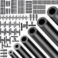 Tnisesm Vacuum Line Kit 6Pcs 6.6ft Silicone Hose Set - Versatile Auto