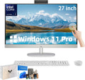 HP 27 Touchscreen All-in-One Desktop Computer - Fast 27in Business AIO
