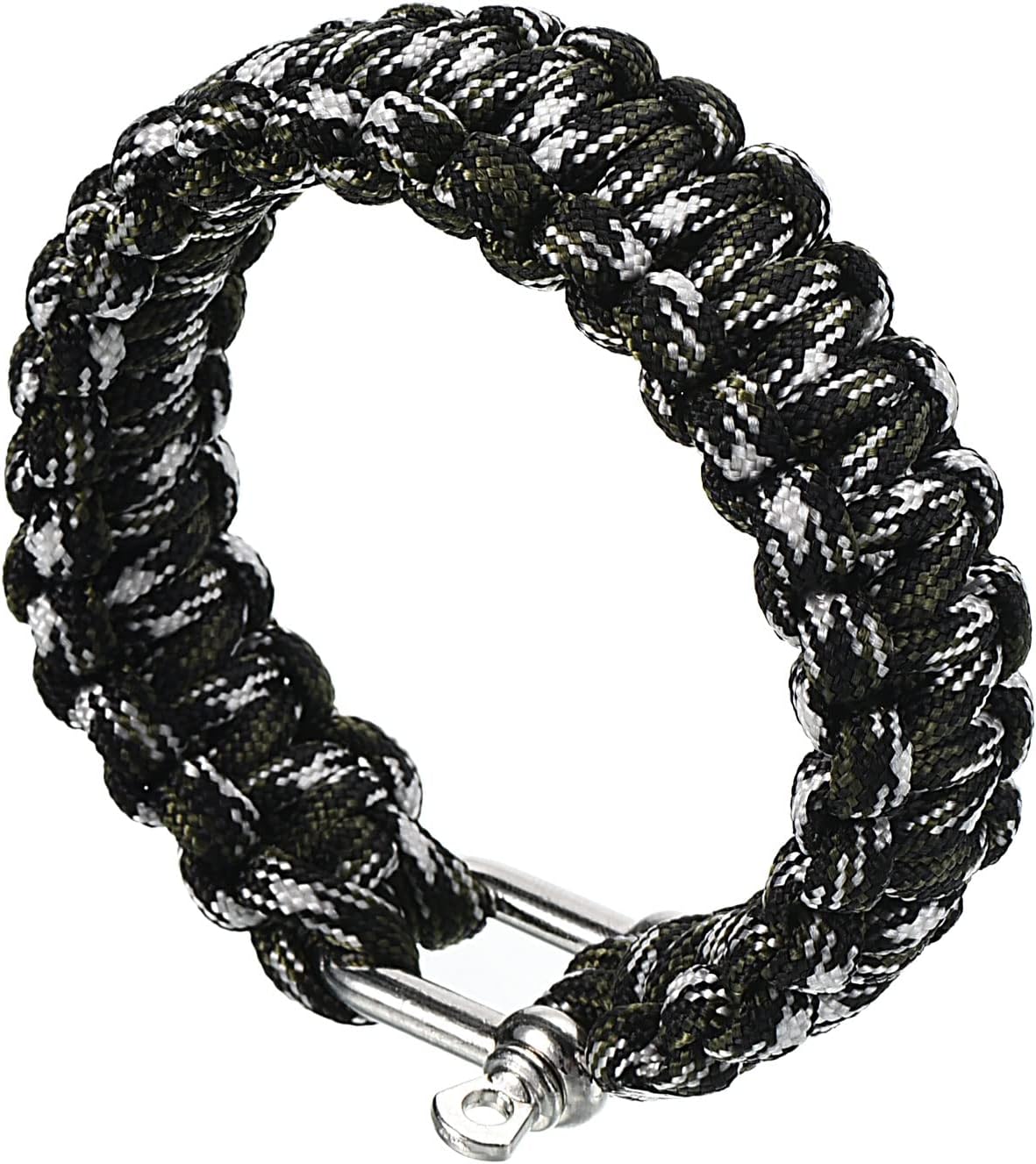 PATIKIL Camo Paracord Bracelet - Ultimate Survival Gear!