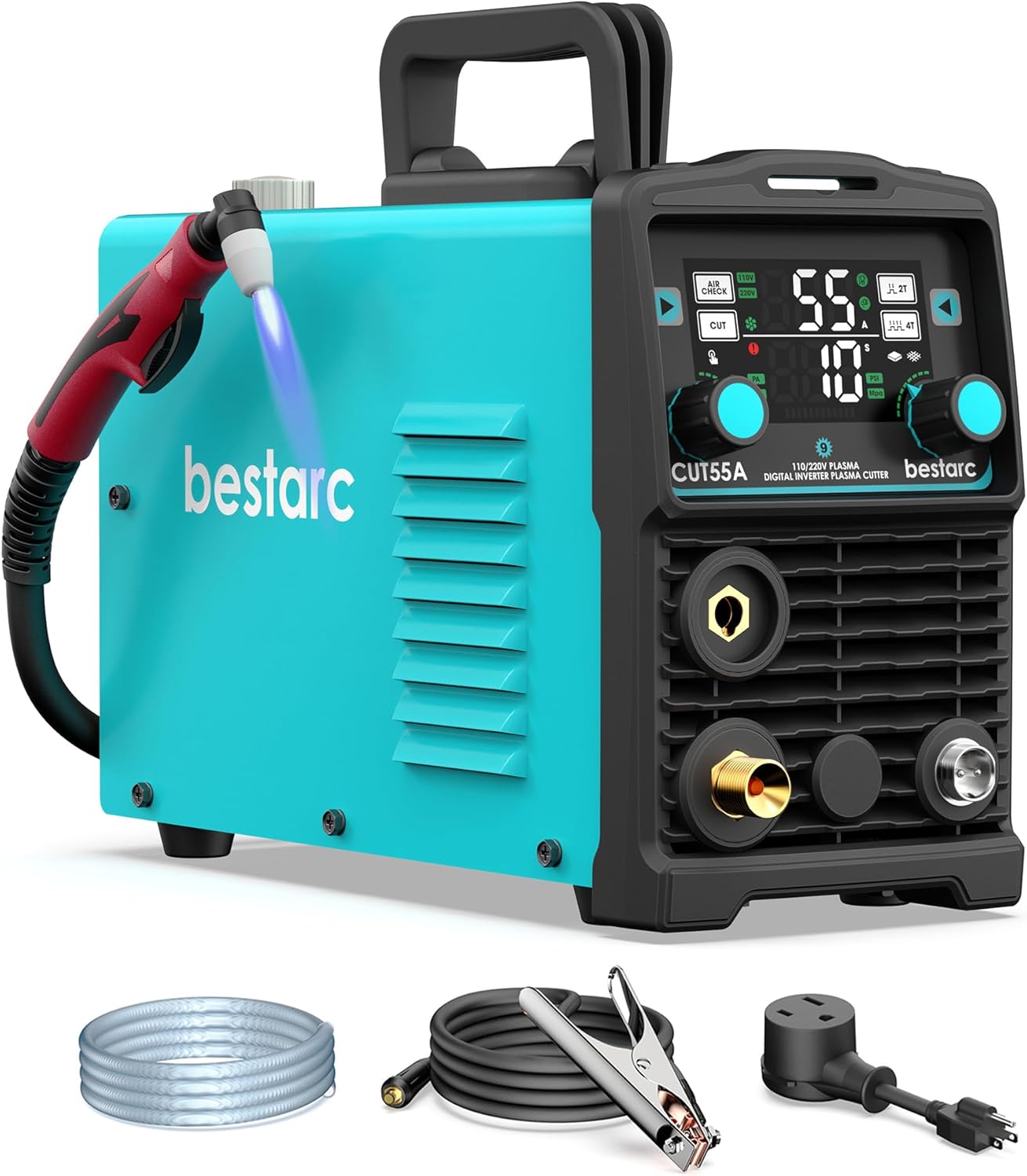 Bestarc Plasma Cutter with Large LED Display for DIY Projects