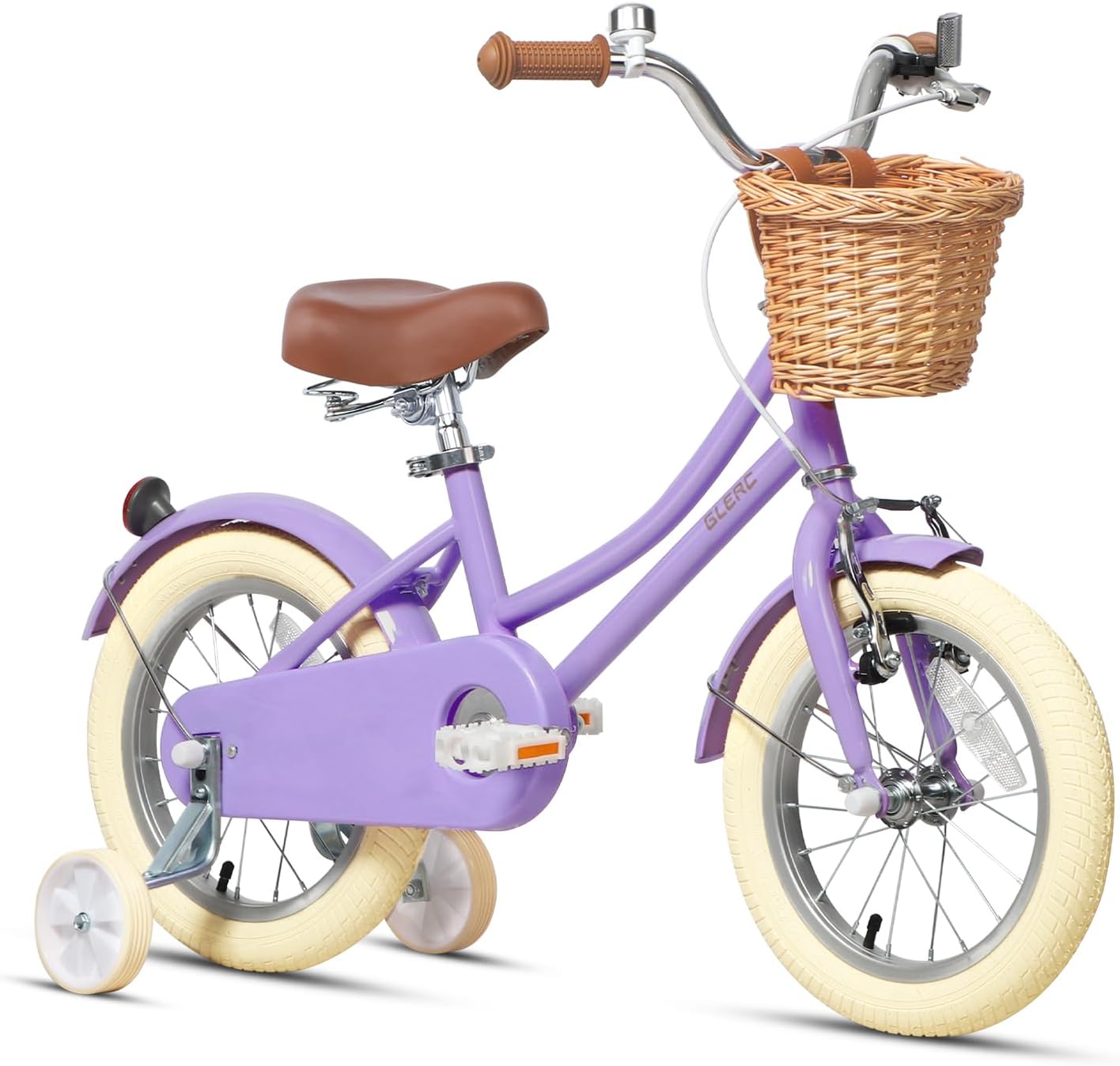 Glerc Little Molly Kids Retro Cruiser Bike for Ages 2-13 Years