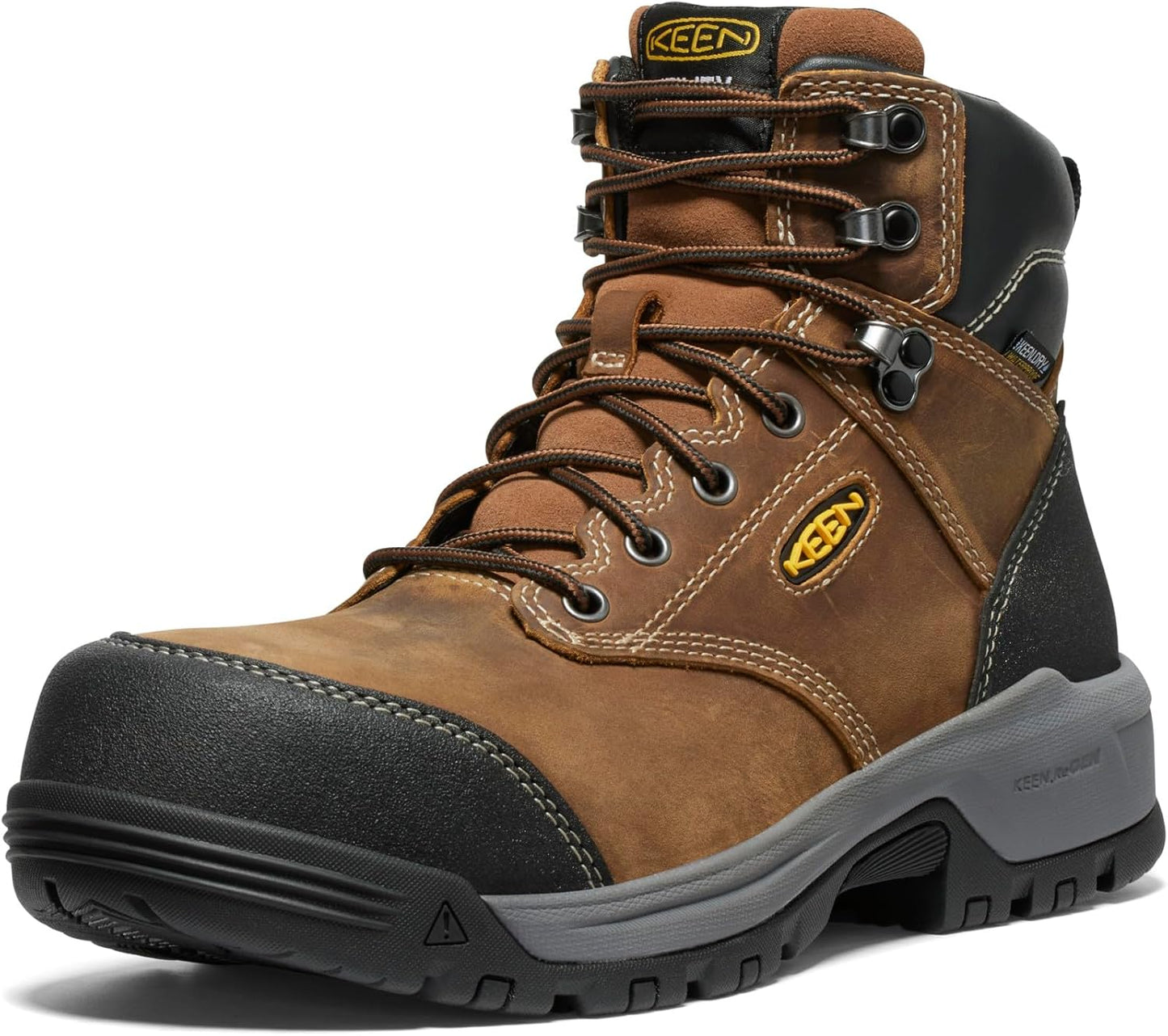 KEEN Utility Men's Evanston 6in Waterproof Work Boots Review