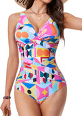 Tummy Control Swimsuit for Women Slimming One Piece