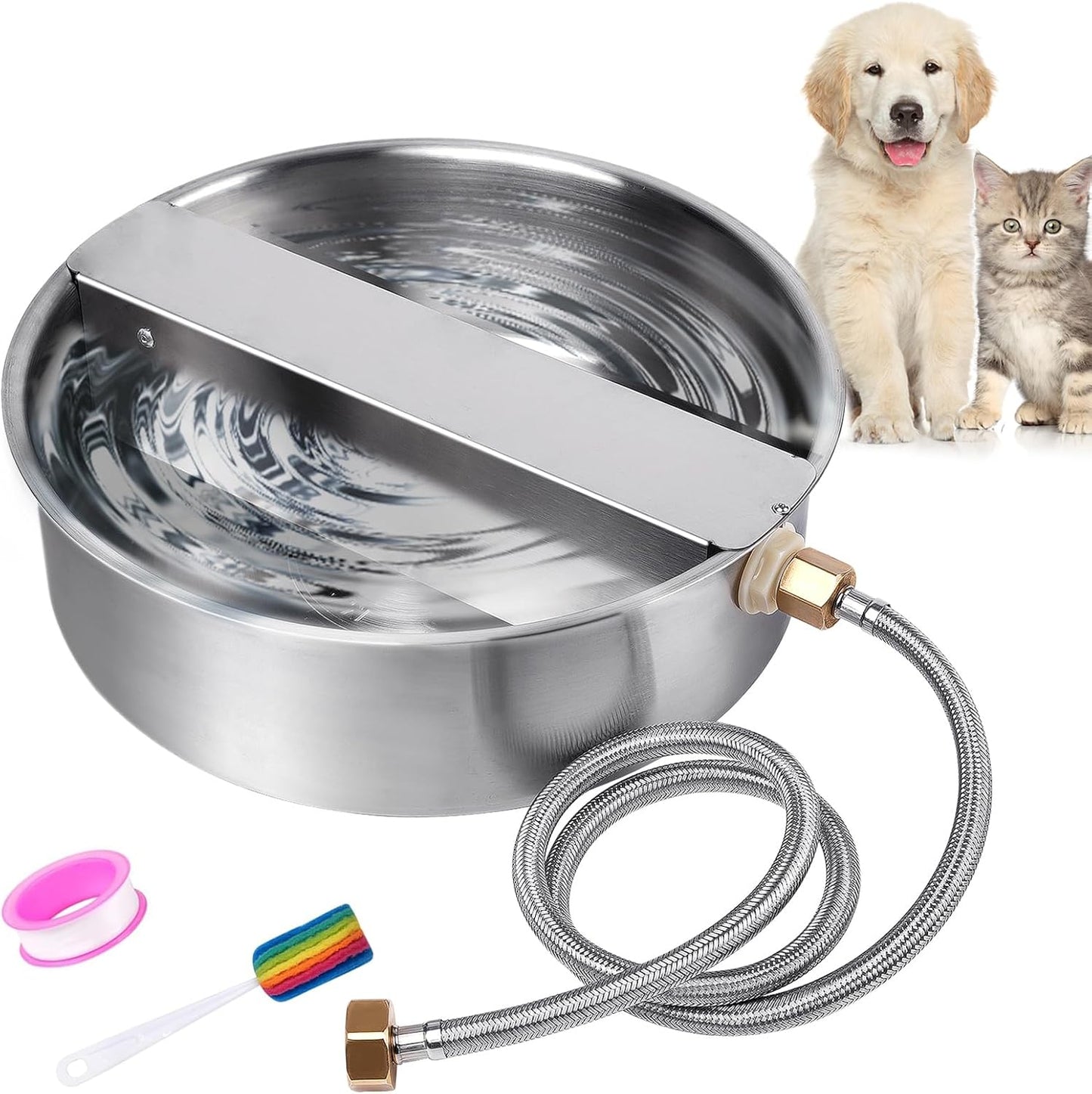 Automatic Dog Water Bowl Dispenser for Large Breeds and Pets
