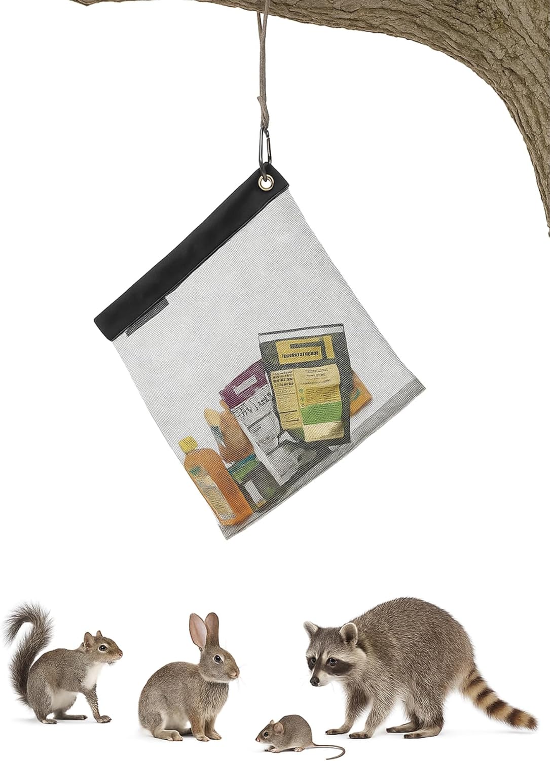 Rodent Proof Bear Bags - Ultralight Stainless Steel Mesh Storage