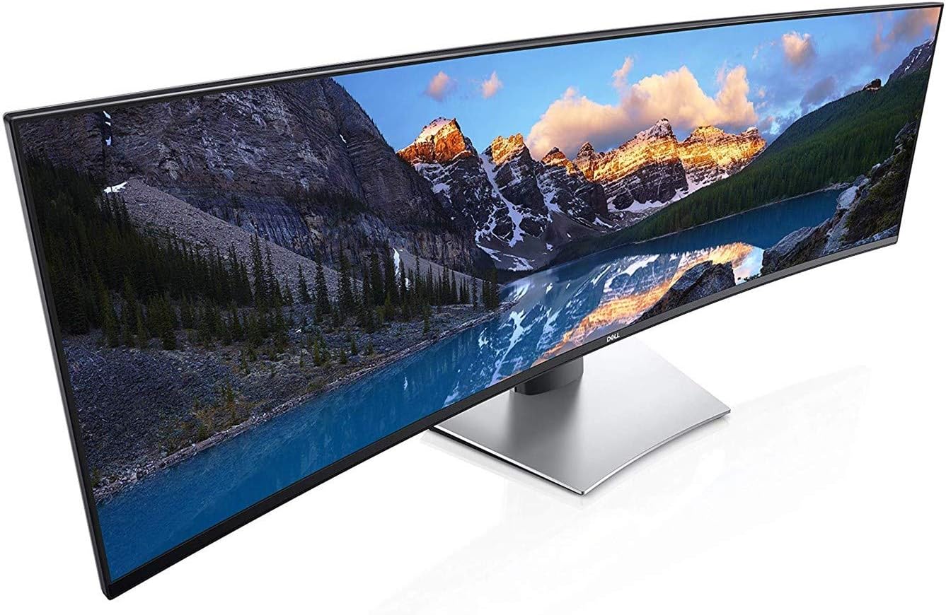 Dell UltraSharp 49 Curved Monitor - Immersive Viewing