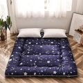 Navy Star Futon Mattress Twin Size - Portable 4in Floor Mattress
