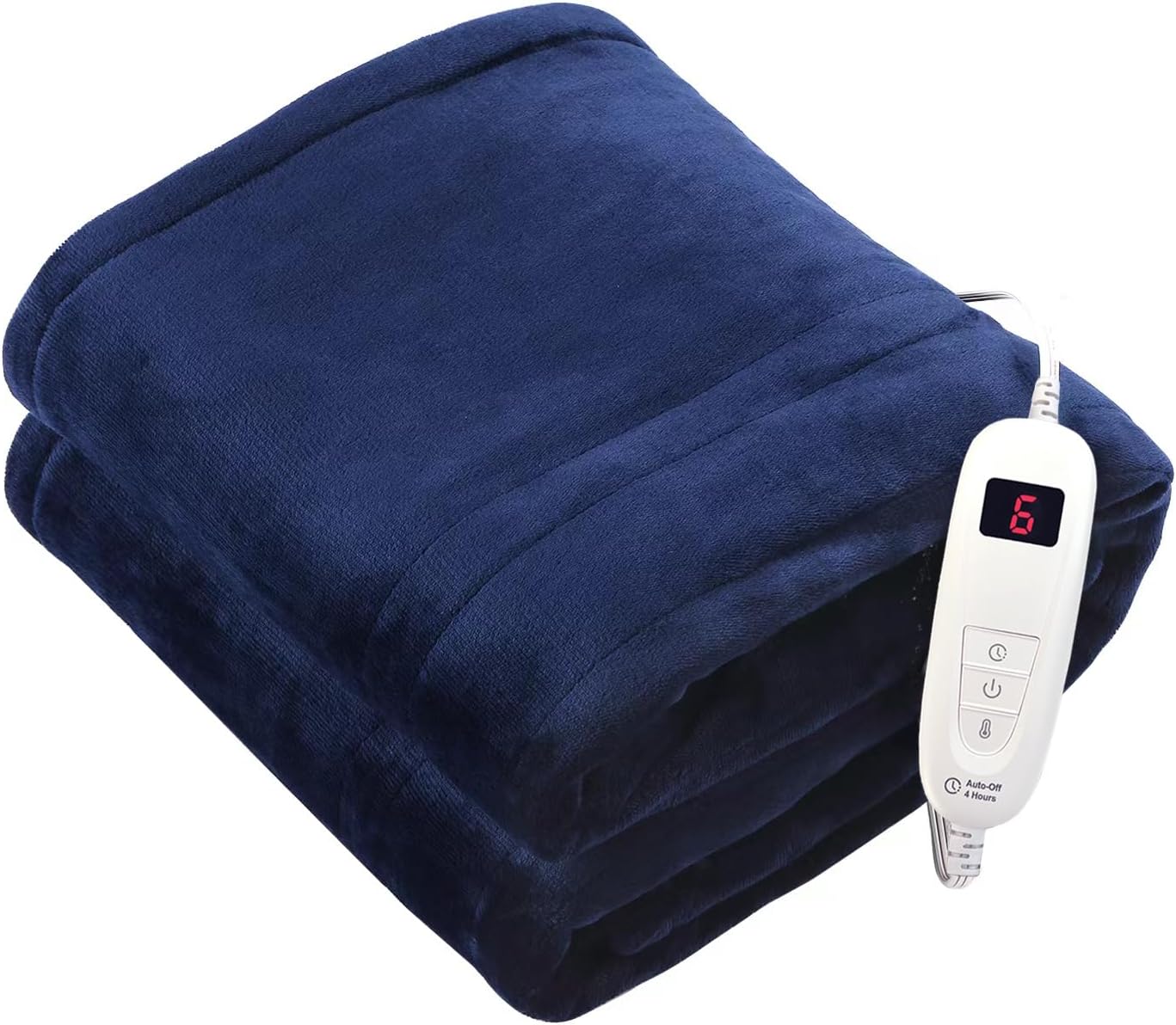 Tefici Electric Heated Blanket Throw for Cozy Comfort at Home