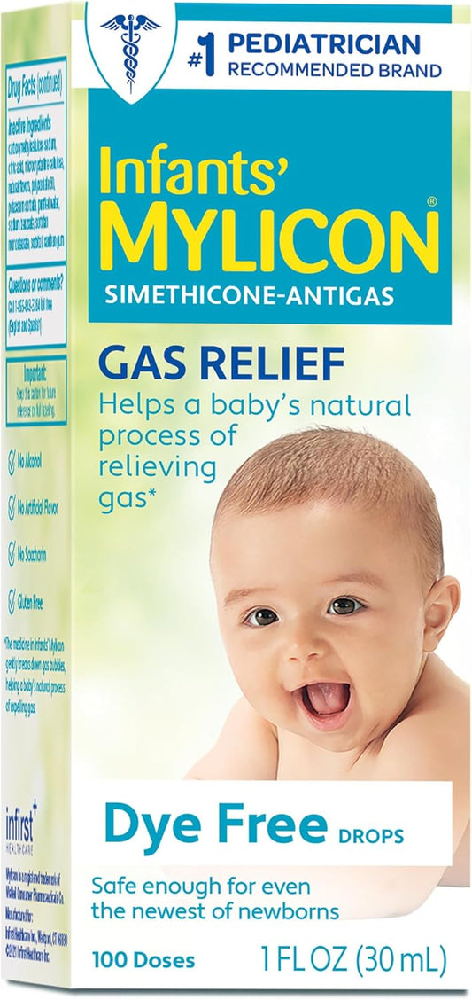 Dye-Free Gas Relief Drops for Infants, 1oz