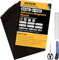 Magnetic Sheets with Adhesive Backing 8 x 10 in - Flexible Pack of 50