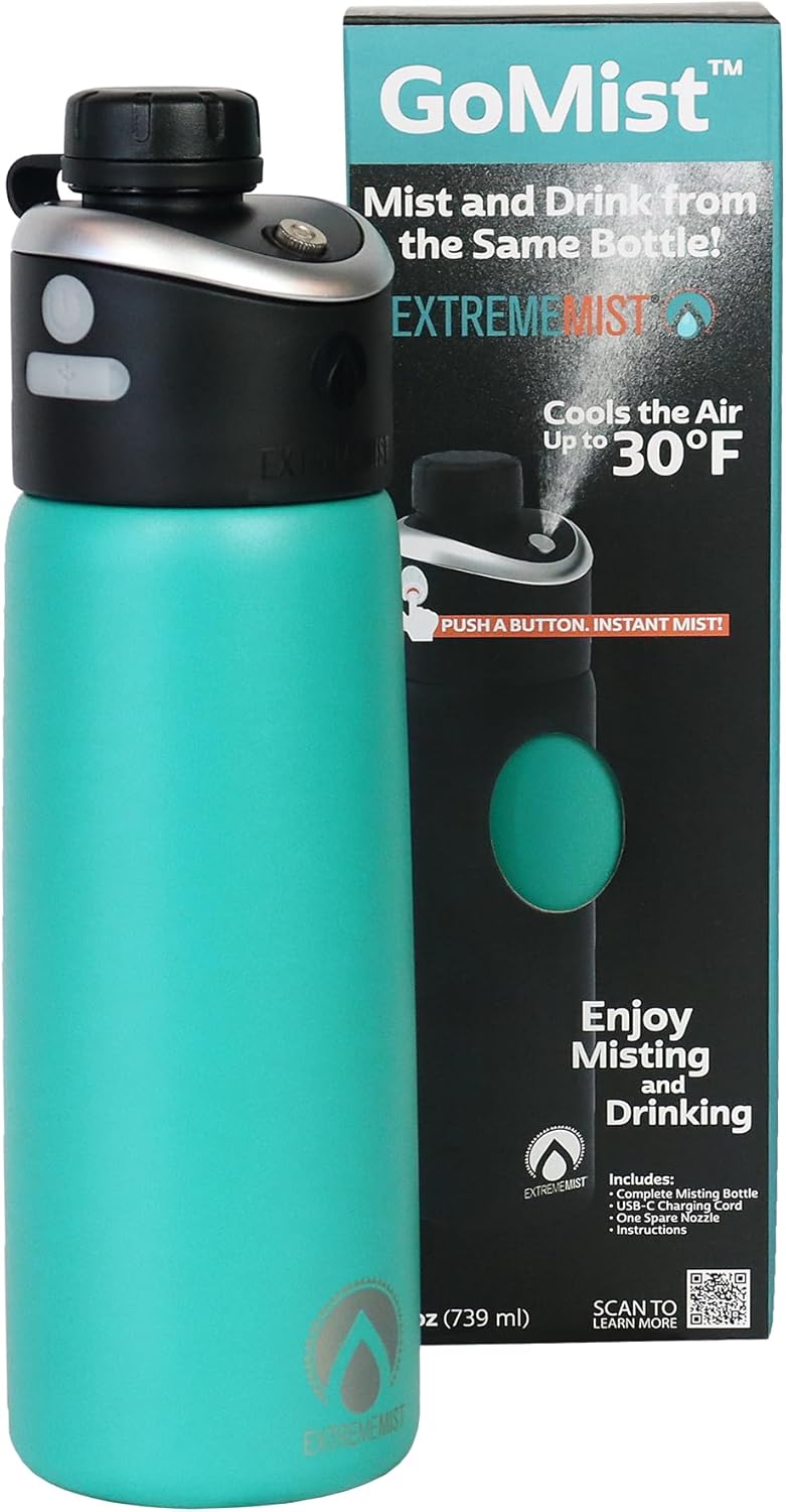 GoMist Misting & Drinking Bottle - Personal Mister for Hydration