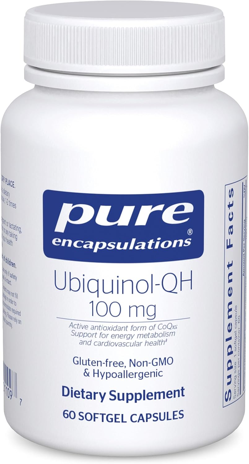 Ubiquinol-QH CoQ10 Supplement for Energy and Heart Health