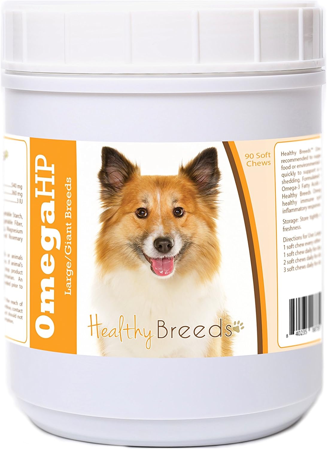 Healthy Breeds Icelandic Sheepdog Omega HP Fatty Acid Chews