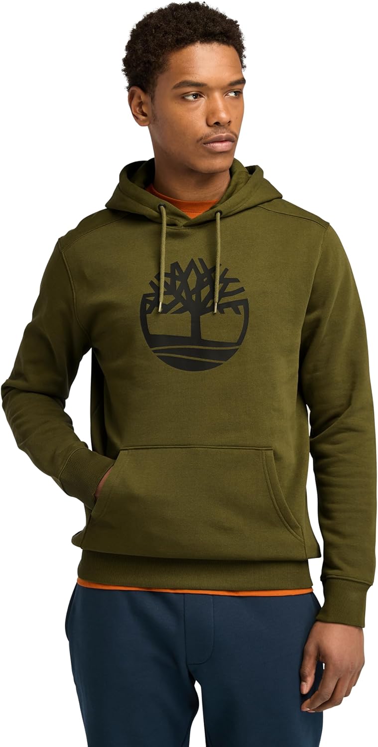 Timberland mens Kennebec River Tree Logo Hoodie for Comfort