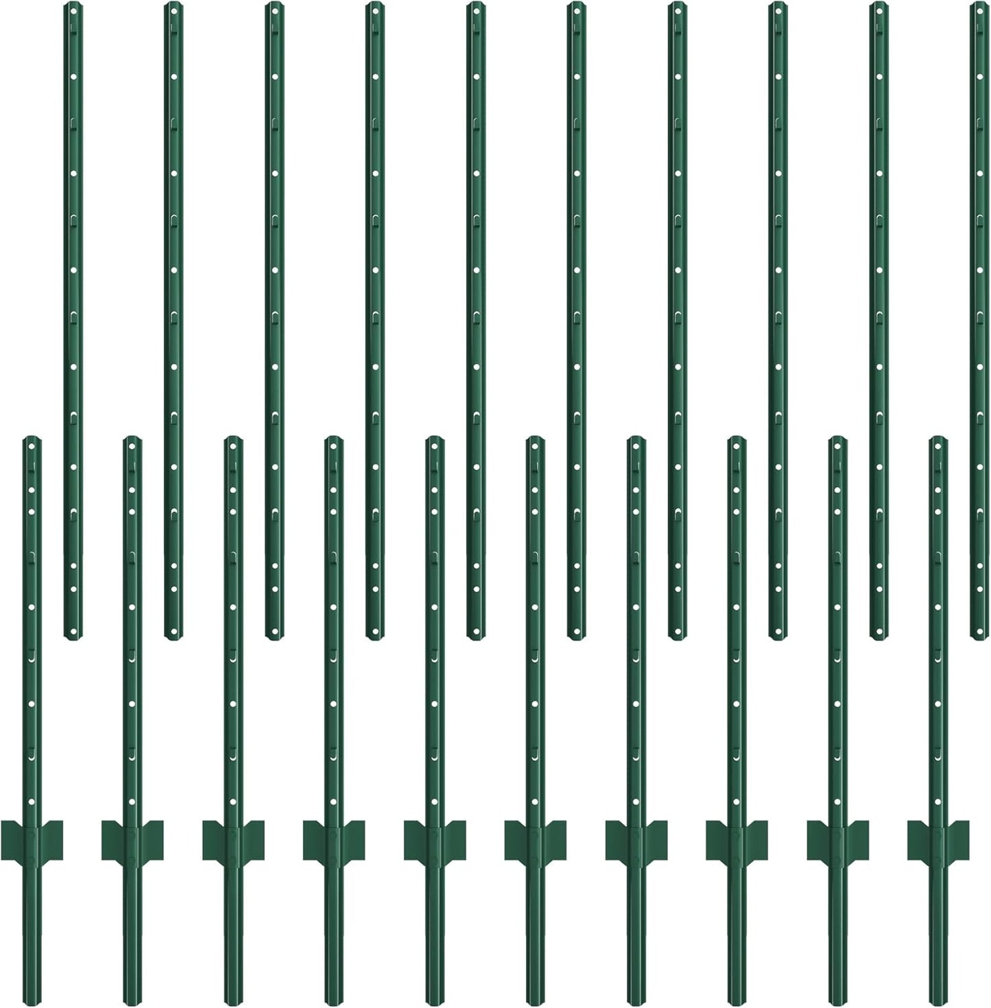 Heavy Duty Metal Fence Posts for Farms and Outdoor Fencing