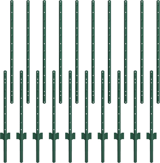 Heavy Duty Metal Fence Posts for Farms and Outdoor Fencing