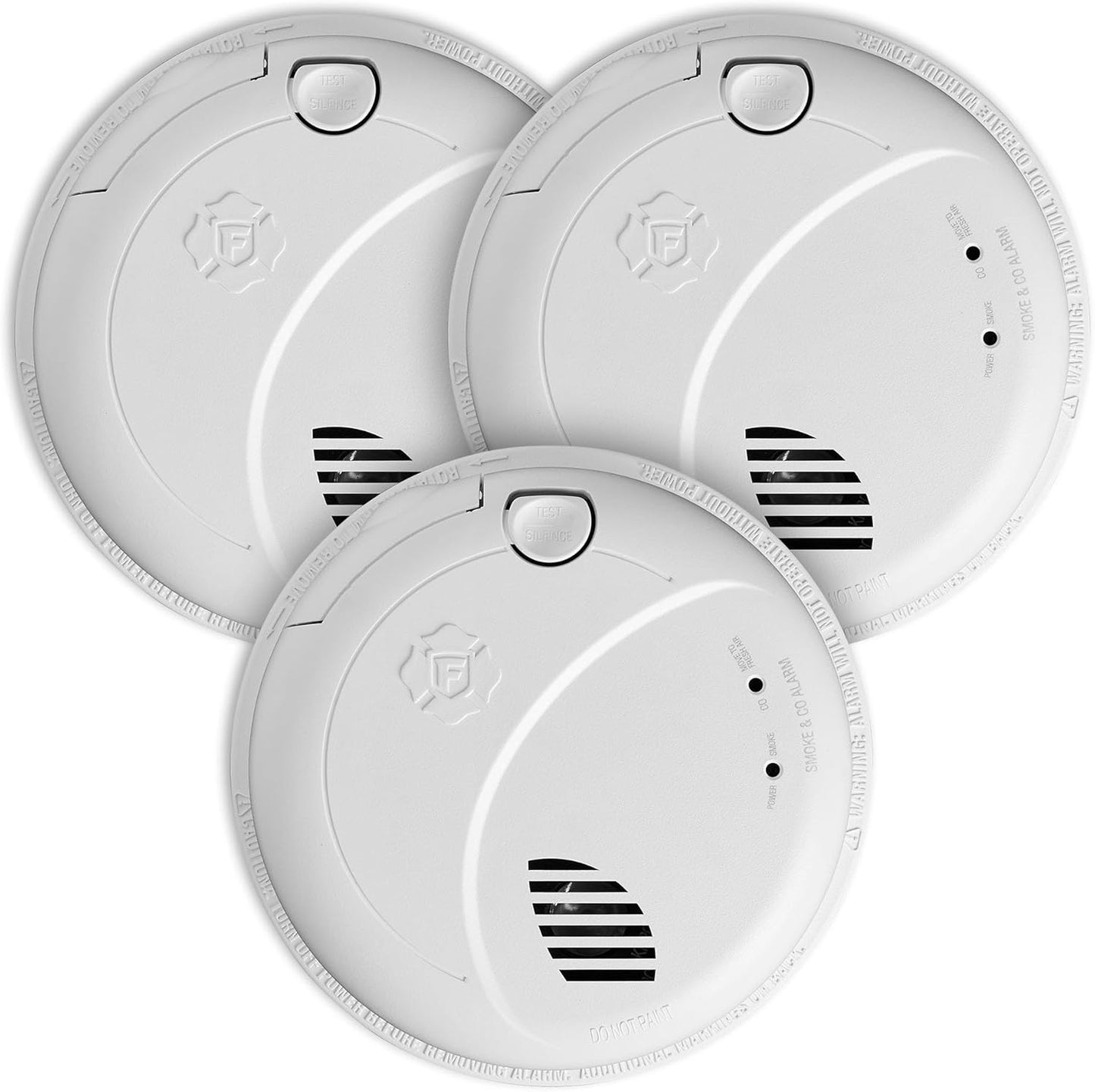 First Alert Combination Smoke & Carbon Monoxide Alarm 3-Pack