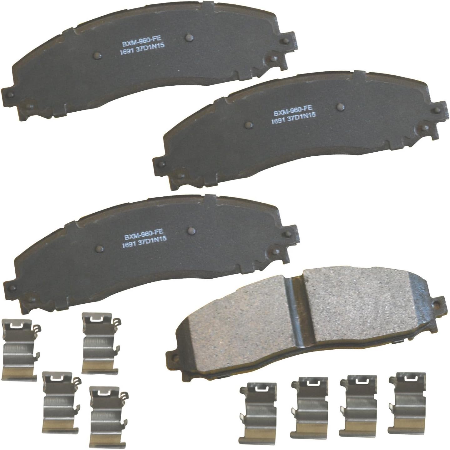 Bendix Premium SBM1691 Semi-Metallic Brake Pads for Ford Trucks