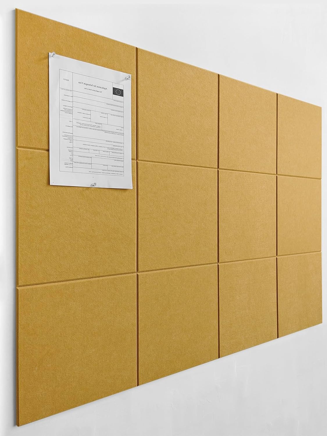 Felt Wall Tiles - Aesthetic Bulletin Board for Home & Office