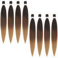 Alrence Pre Stretched Braiding Hair 42 in - Ready to Install Long