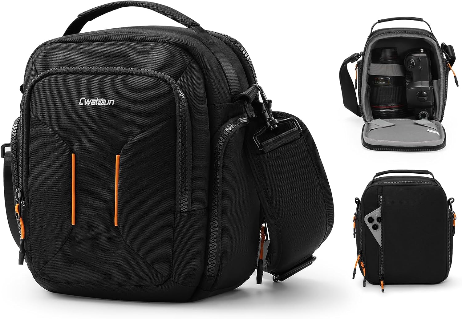 Water-Resistant Camera Sling Bag by Cwatcun