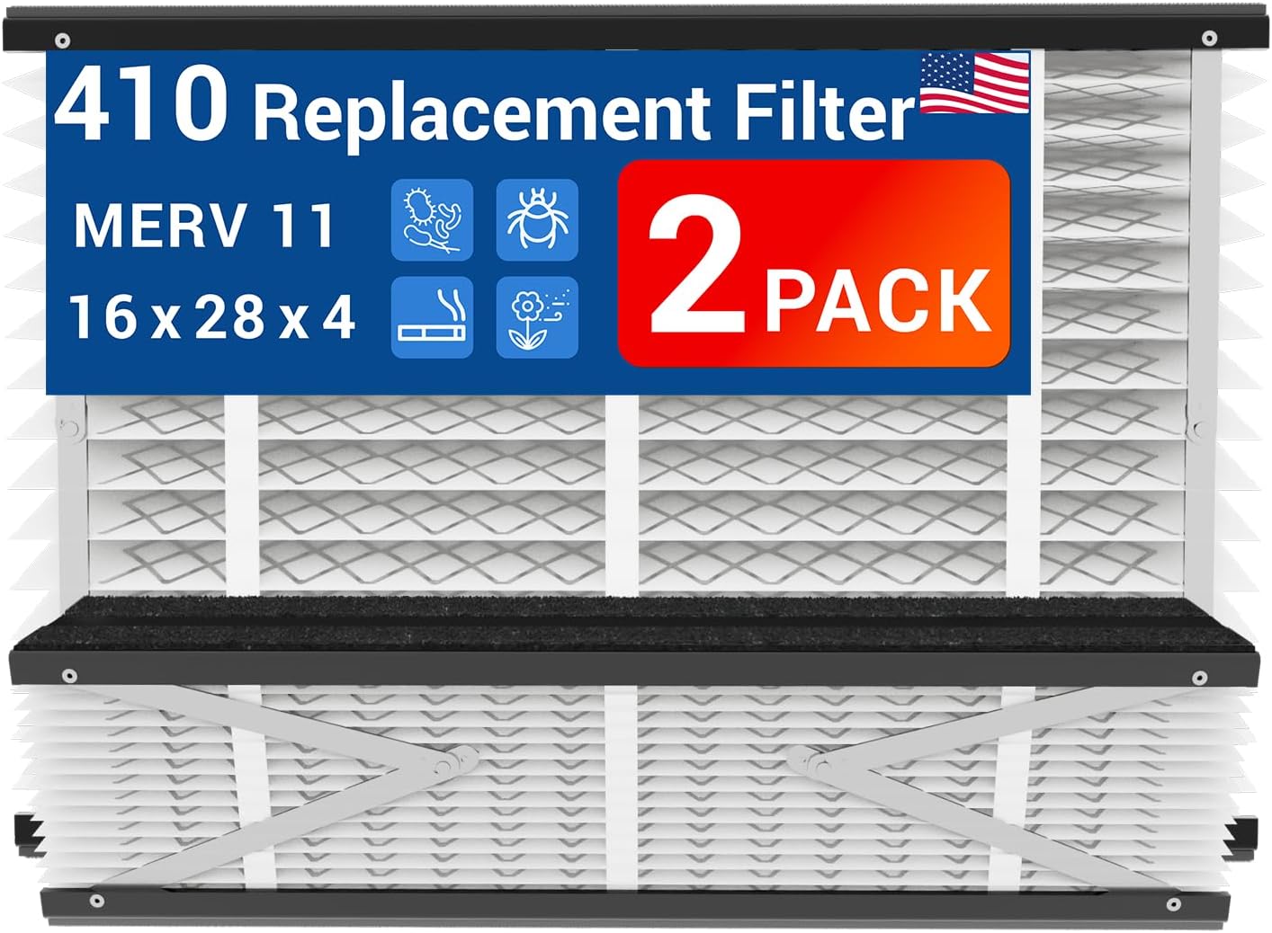410 Replacement Filter 16x25x4 for AprilAire Models 1410, 1610