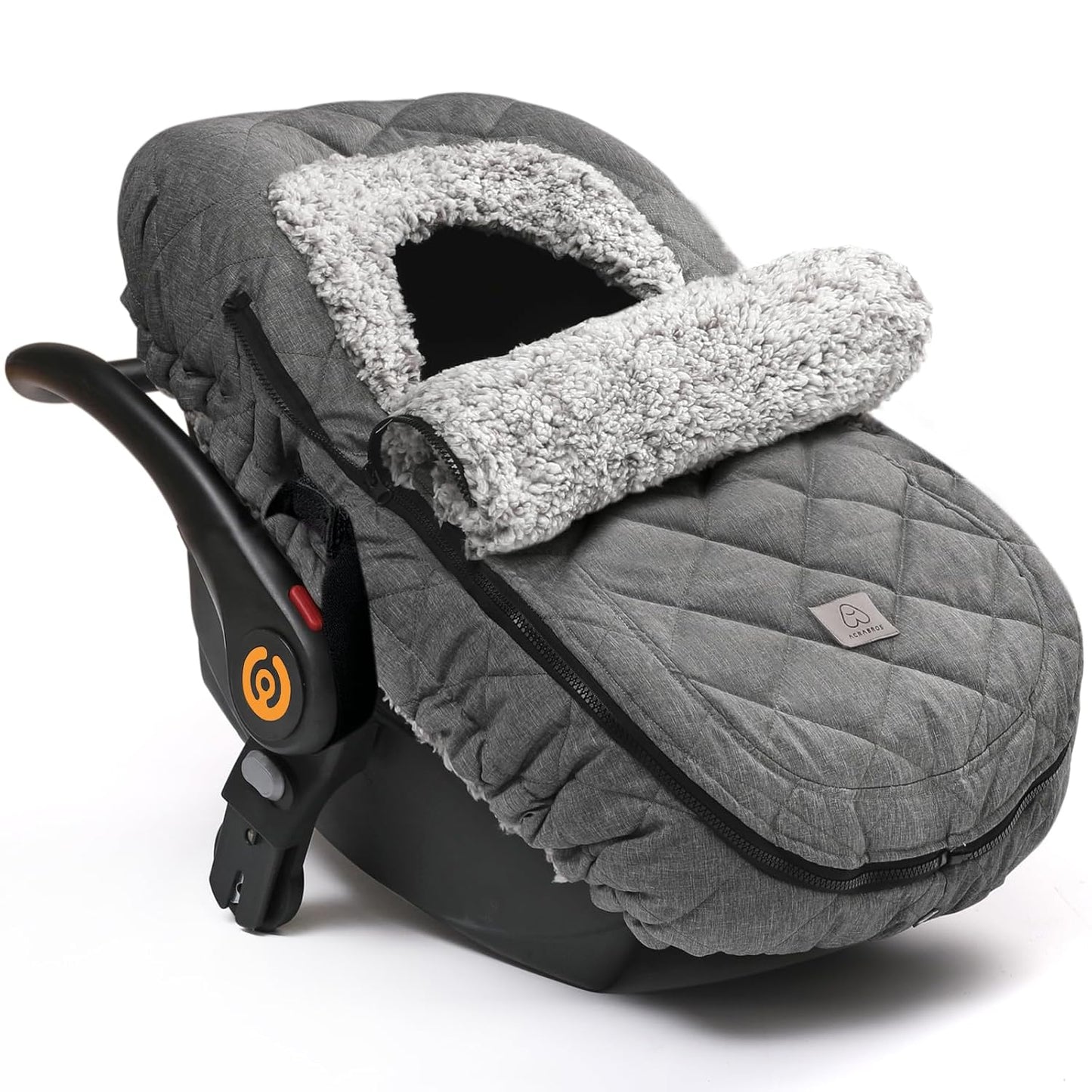 ACRABROS Baby Car Seat Cover: Winter Weatherproof Cozy
