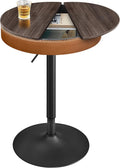 VASAGLE EKHO High Pub Table - Adjustable Height & Storage