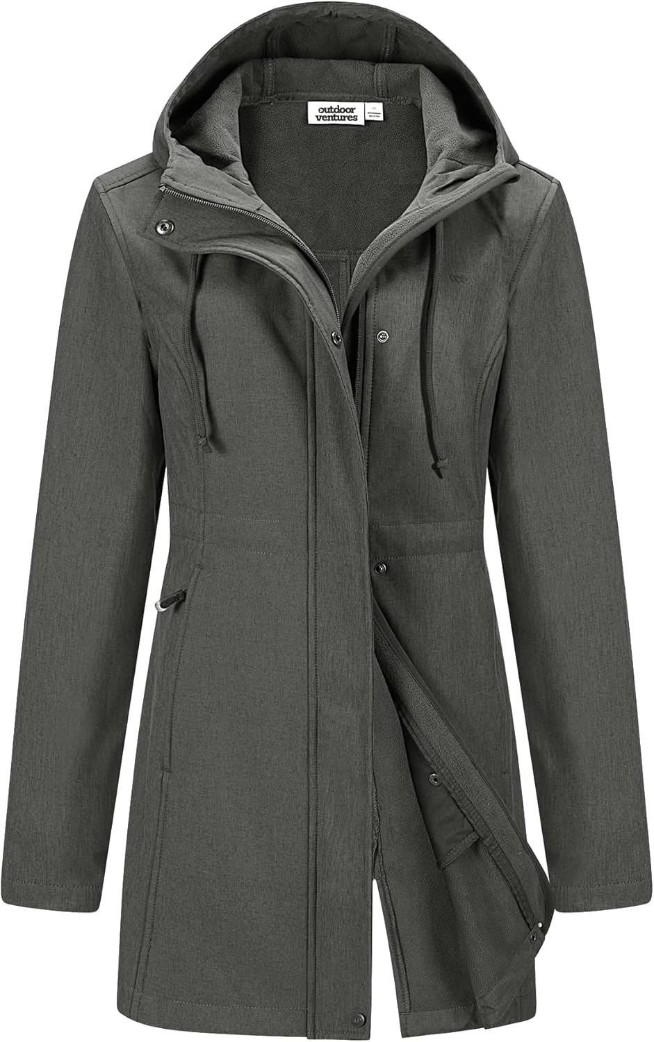 Outdoor Ventures Women's Lightweight Waterproof Fleece Jacket