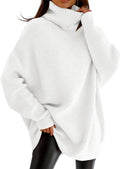 imesrun Womens Turtleneck Oversized Sweater - Cozy Loose