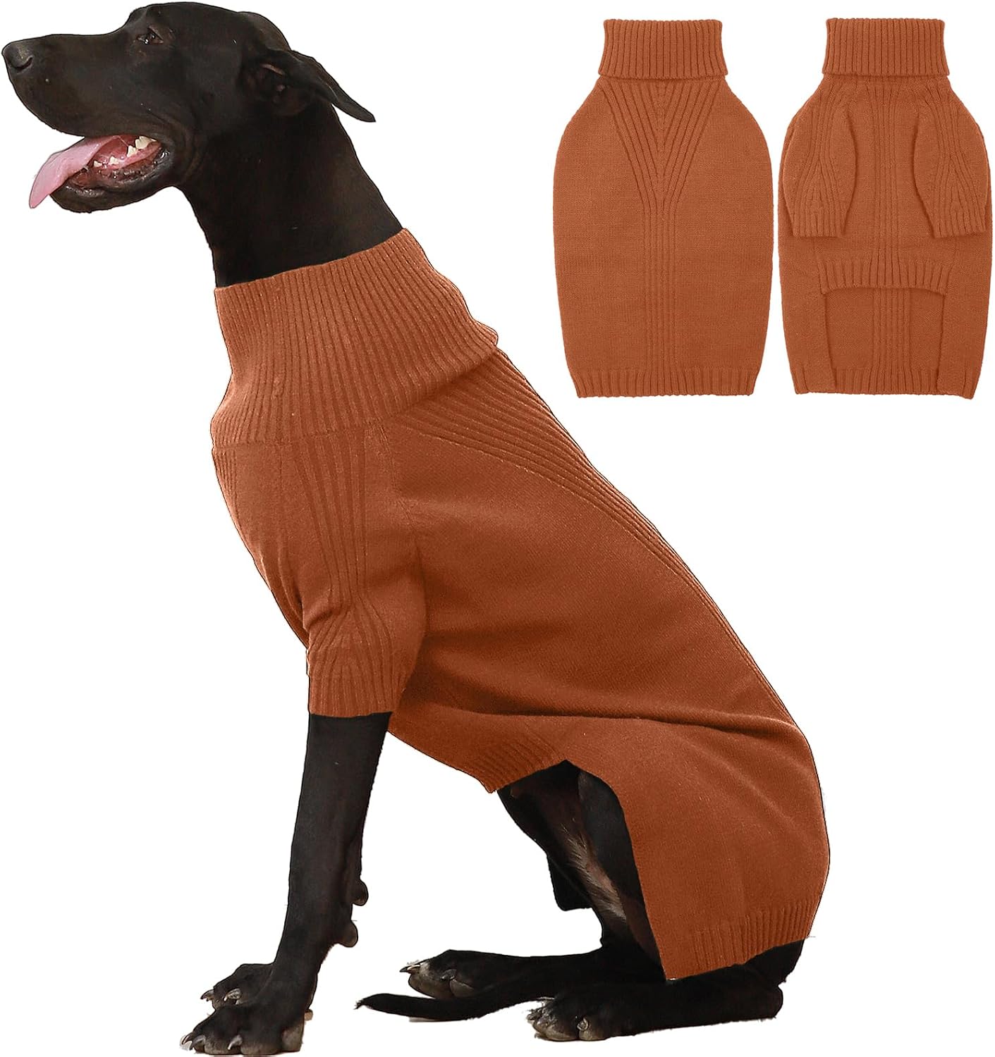 IECOii Extra Large Dog Sweater 4XL for Giant Breed Dogs