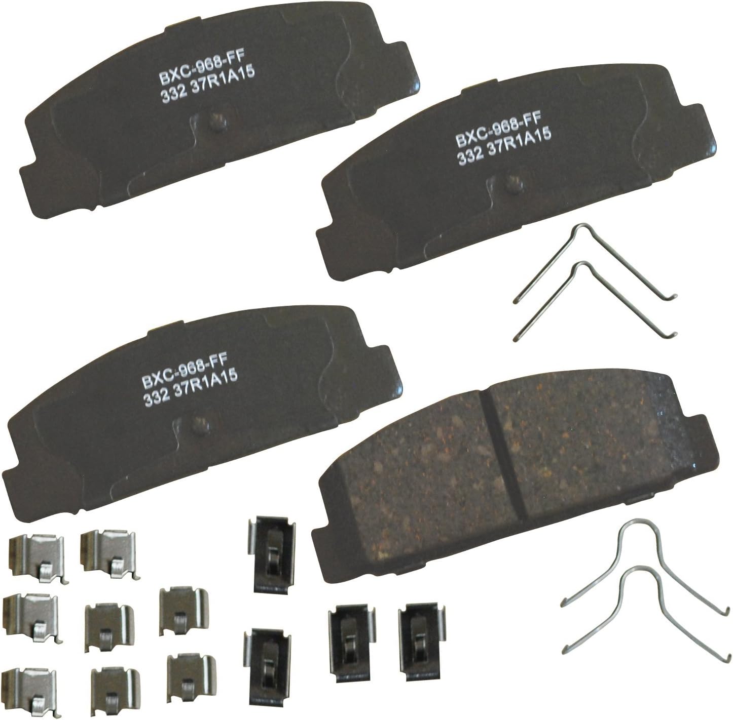 Bendix Premium SBC332 Ceramic Rear Brake Pads for Mazda Vehicles