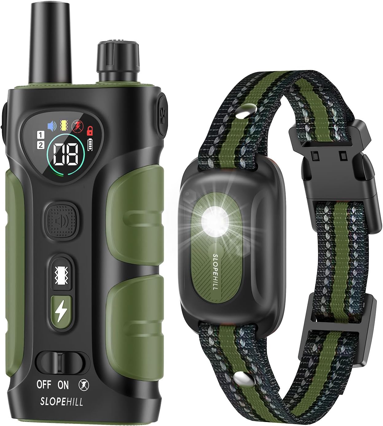 SLOPEHILL Dog Shock Collar with Remote for Effective Training