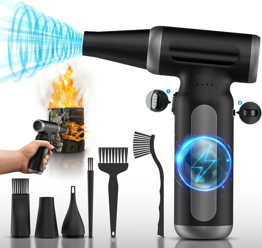 Electric Compressed Air Duster - Turbo Blower for Cleaning