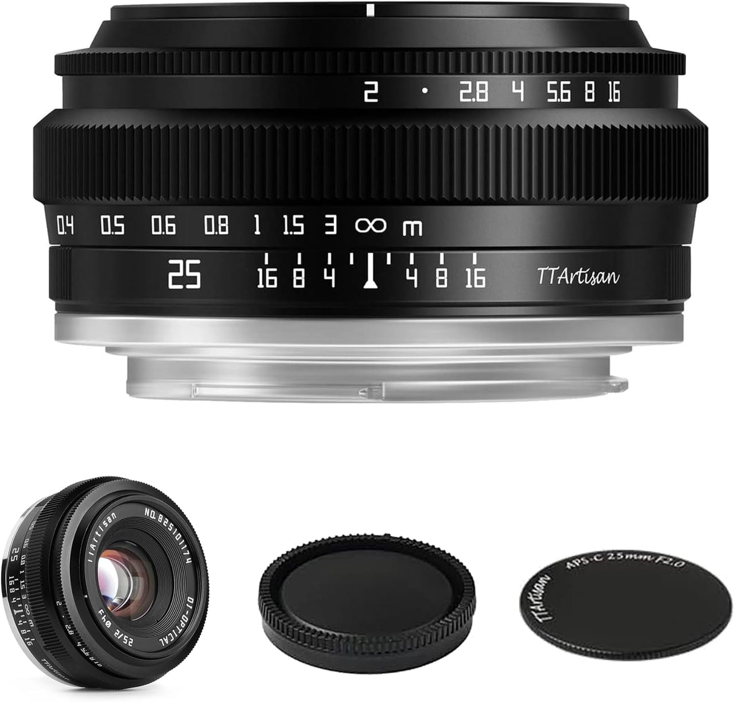 TTArtisan 25mm F2 Wide-Angle Lens for Sony E Mount Cameras