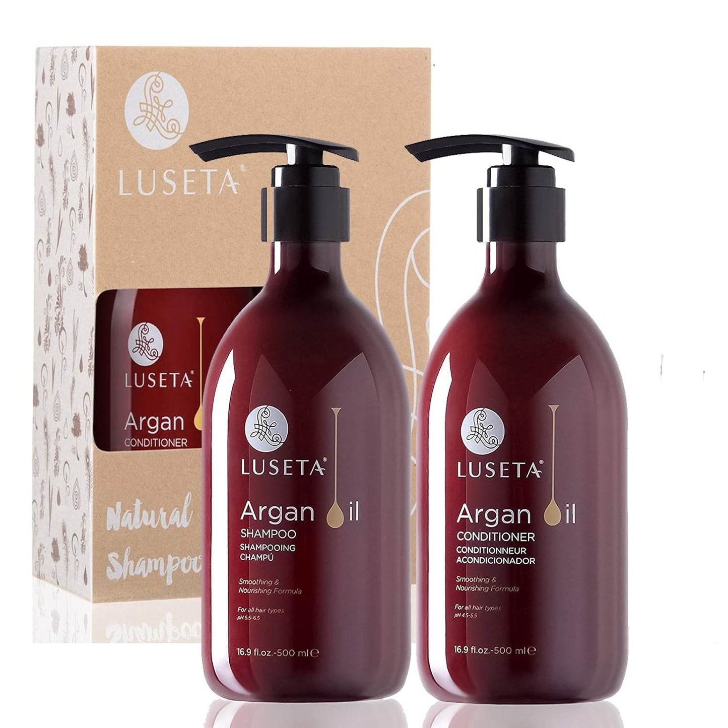 Luseta Argan Oil Set: Thicken, Smooth, Nourish!