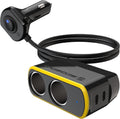 Scosche DoubleUp Dual 12V Adapter - Add Ports for Fast Charging