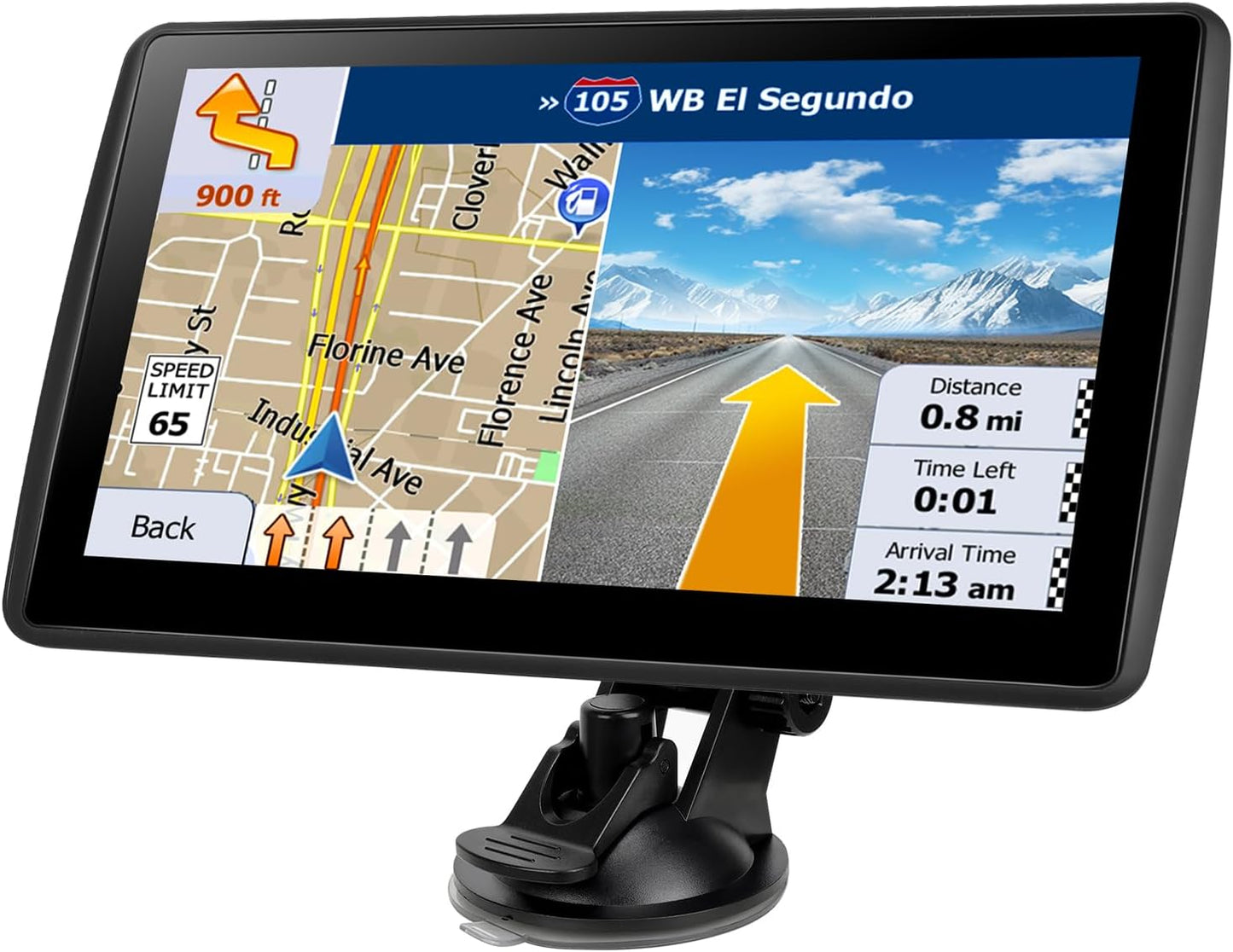 7 Inch GPS Navigator for Car Truck RV with Latest 2025 Maps