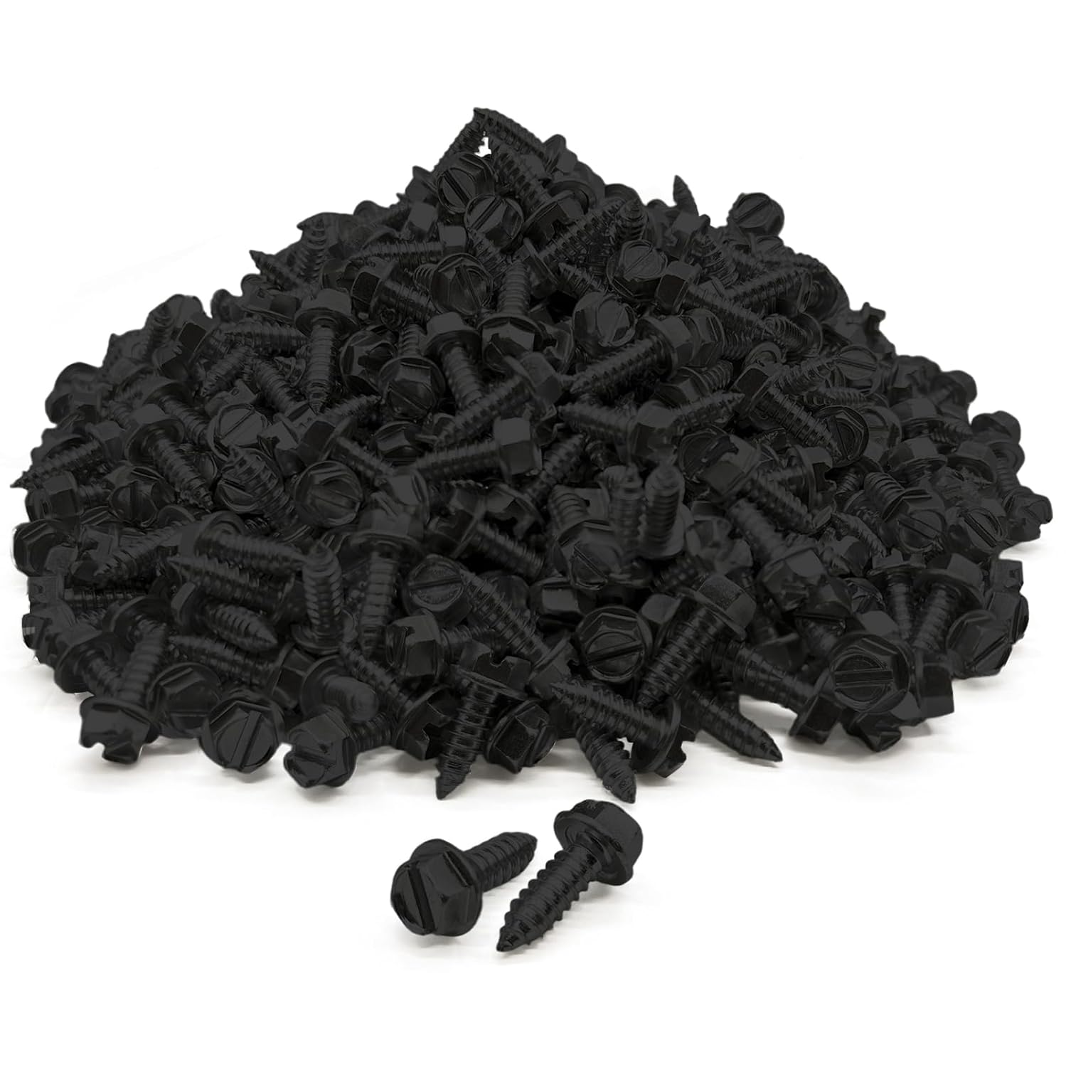 1000 Pack License Plate Screws for Cars, Trucks, and SUVs