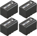 Kastar 4-Pack 5900mAh Replacement Battery for Panasonic Cameras