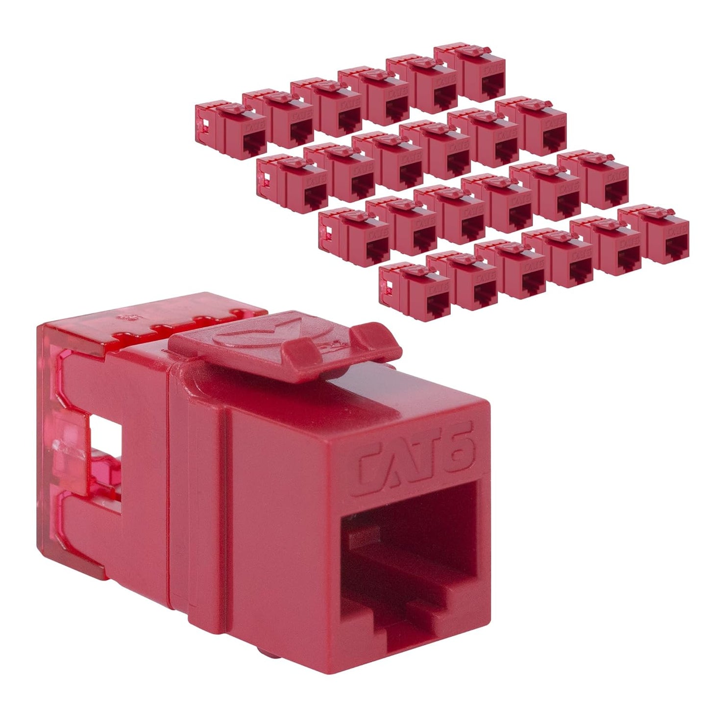 ICC CAT6 Keystone Jack for High-Power Ethernet Connections