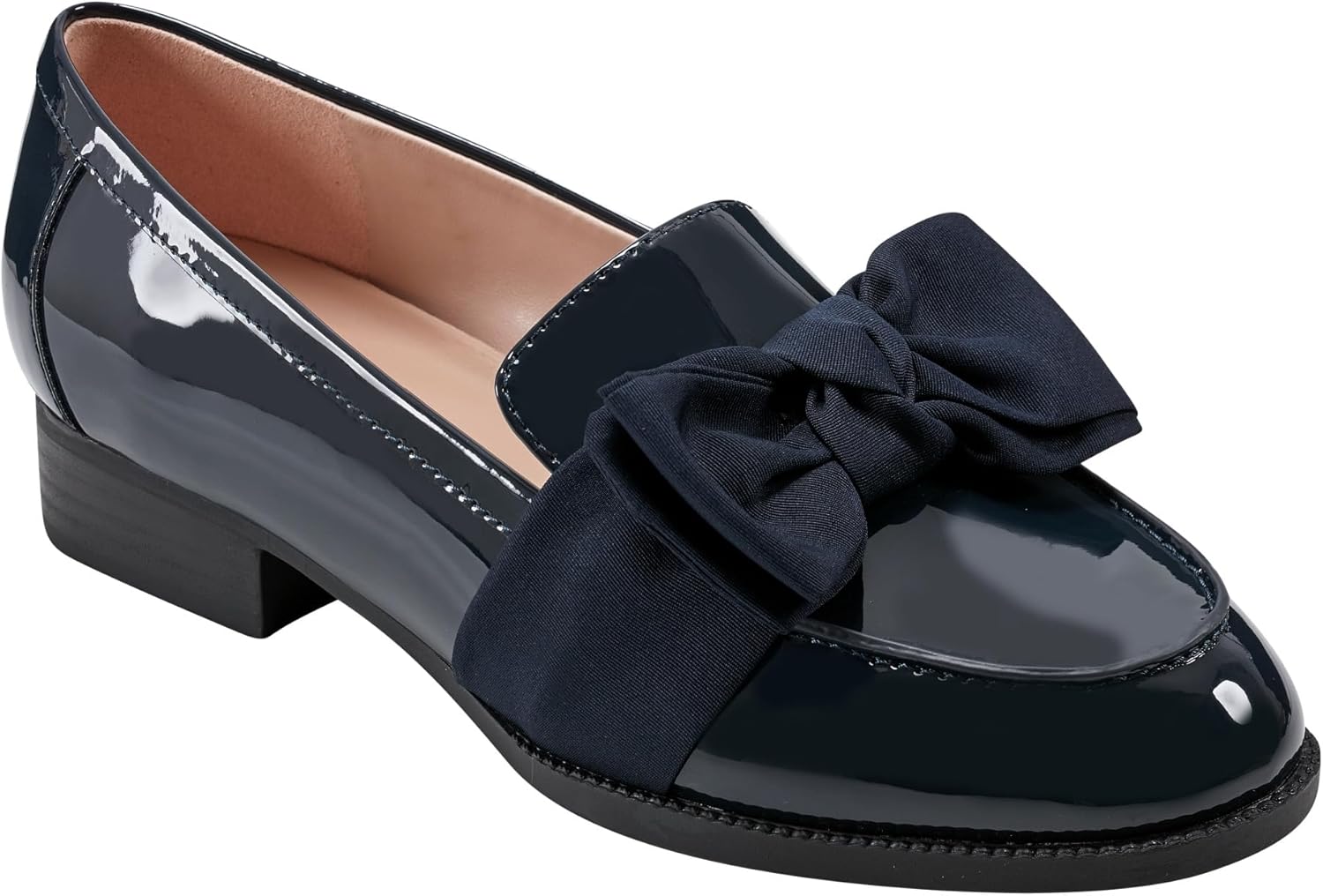 Bandolino Women's Lindio Loafer - Chic Slip-On Style with Bow Accent