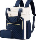 LOVEVOOK Laptop Backpack for Women 17.3 in - Wide Top Work Bag