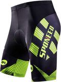 Men's Cycling Shorts Padded Bike Riding Pants - Breathable Fit